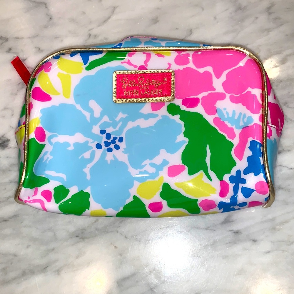 Lilly Pulitzer for Estee Lauter make up bags never used excellent condition